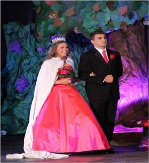 May Day Court 2015 - King and Queen 